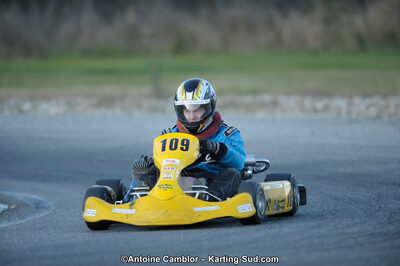 Thomas SUZANNE — 27/11/2011 : 5ème manche du Championnat du Sud à Lavelanet (Photos Antoine Camblor) 2011 — karting