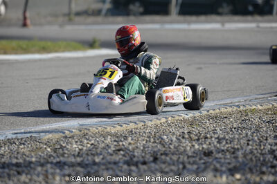 Axel POLI — 27/11/2011 : 5ème manche du Championnat du Sud à Lavelanet (Photos Antoine Camblor) 2011 — karting