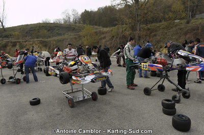 27/11/2011 : 5ème manche du Championnat du Sud à Lavelanet (Photos Antoine Camblor) 2011 — karting