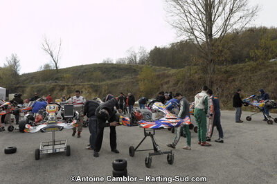 27/11/2011 : 5ème manche du Championnat du Sud à Lavelanet (Photos Antoine Camblor) 2011 — karting