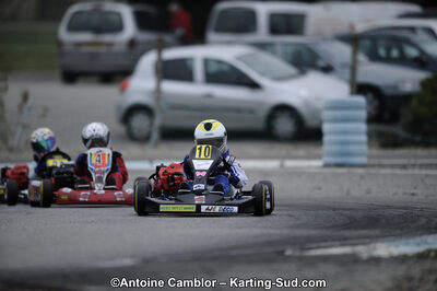 Julien CHASTANET — 27/11/2011 : 5ème manche du Championnat du Sud à Lavelanet (Photos Antoine Camblor) 2011 — karting