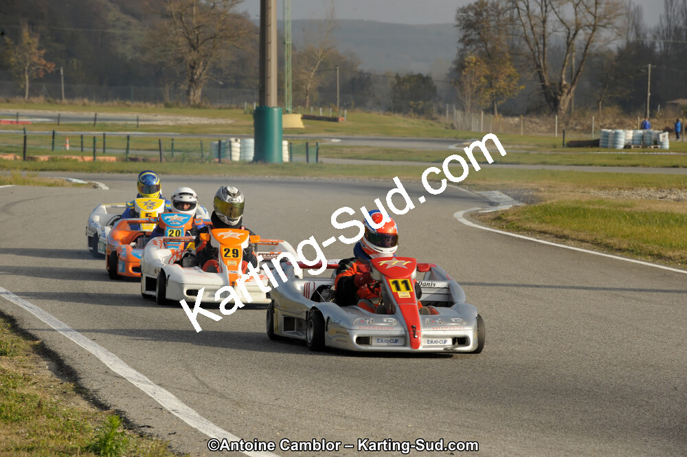 27/11/2011 : 5ème manche du Championnat du Sud à Lavelanet (Photos Antoine Camblor) 2011 — karting
