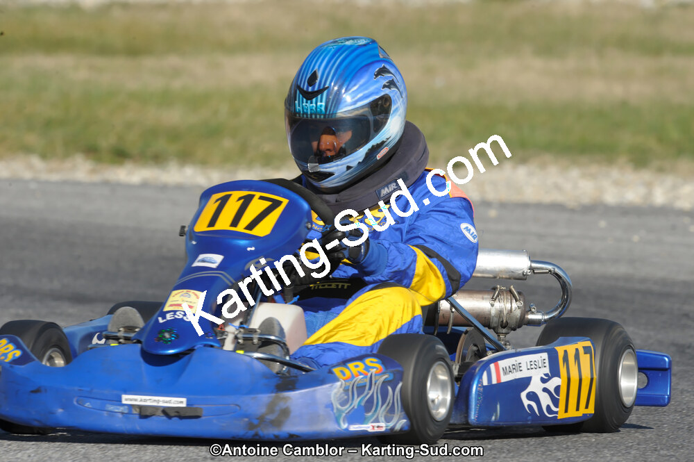 Leslie MARIE — 27/11/2011 : 5ème manche du Championnat du Sud à Lavelanet (Photos Antoine Camblor) 2011 — karting