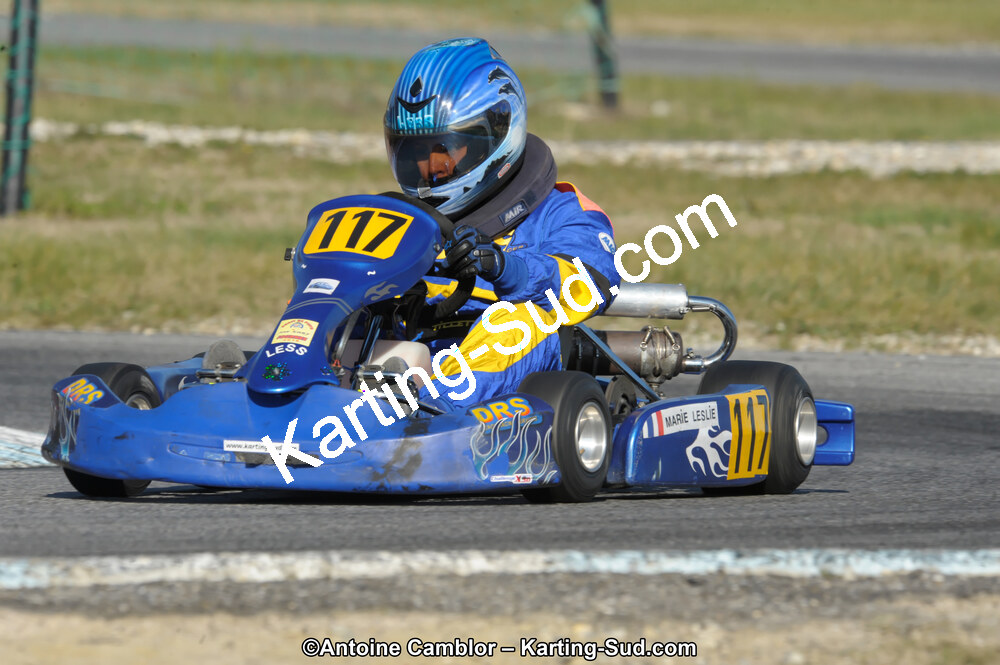 Leslie MARIE — 27/11/2011 : 5ème manche du Championnat du Sud à Lavelanet (Photos Antoine Camblor) 2011 — karting