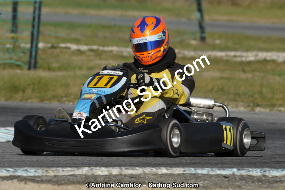 Pierre ECHE — 27/11/2011 : 5ème manche du Championnat du Sud à Lavelanet (Photos Antoine Camblor) 2011 — karting