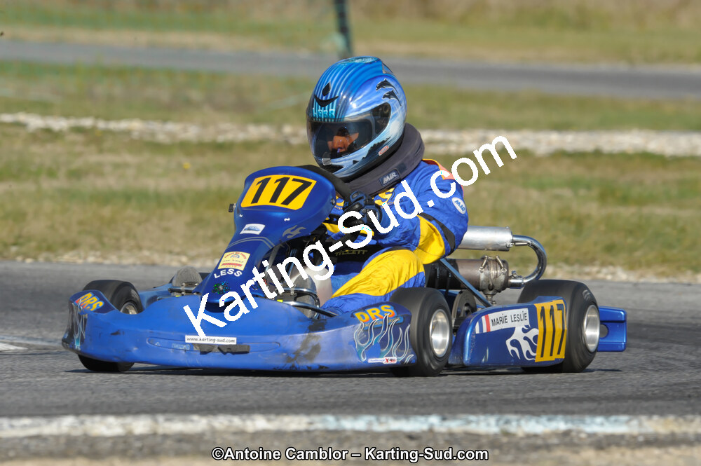 Leslie MARIE — 27/11/2011 : 5ème manche du Championnat du Sud à Lavelanet (Photos Antoine Camblor) 2011 — karting