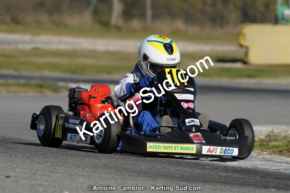 Julien CHASTANET — 27/11/2011 : 5ème manche du Championnat du Sud à Lavelanet (Photos Antoine Camblor) 2011 — karting
