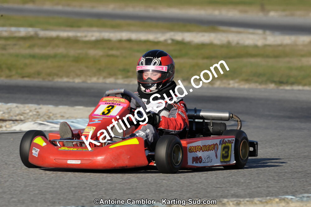 Ines POLI — 27/11/2011 : 5ème manche du Championnat du Sud à Lavelanet (Photos Antoine Camblor) 2011 — karting