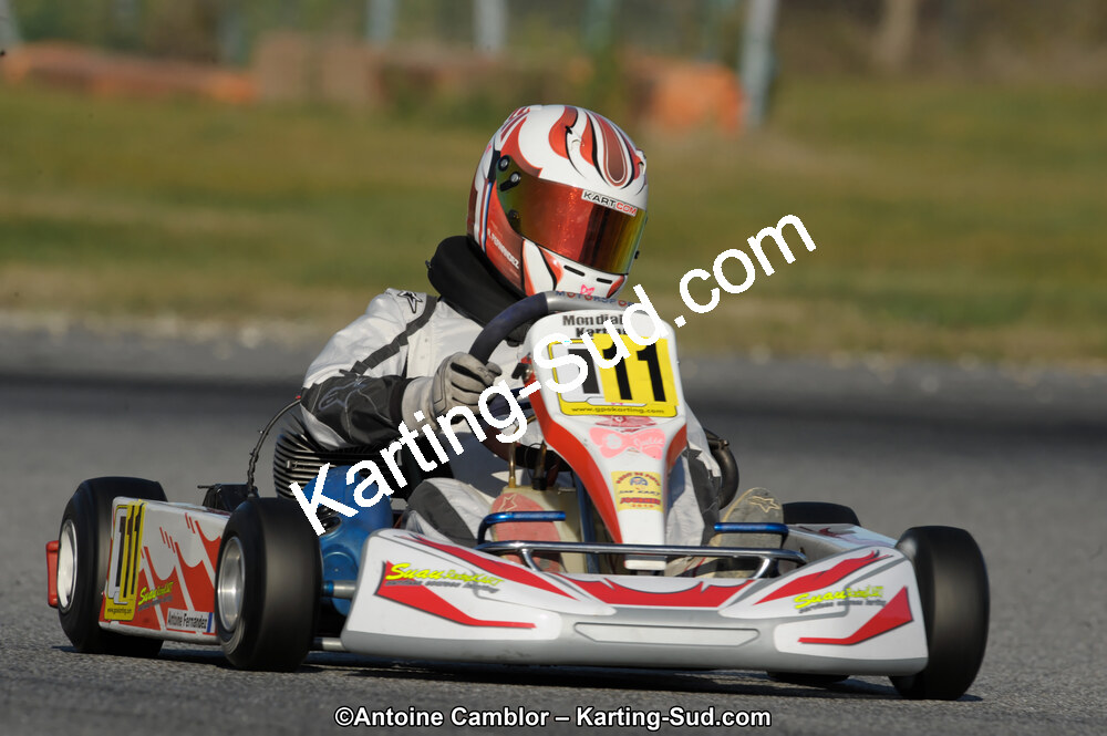 Antoine FERNANDEZ — 27/11/2011 : 5ème manche du Championnat du Sud à Lavelanet (Photos Antoine Camblor) 2011 — karting