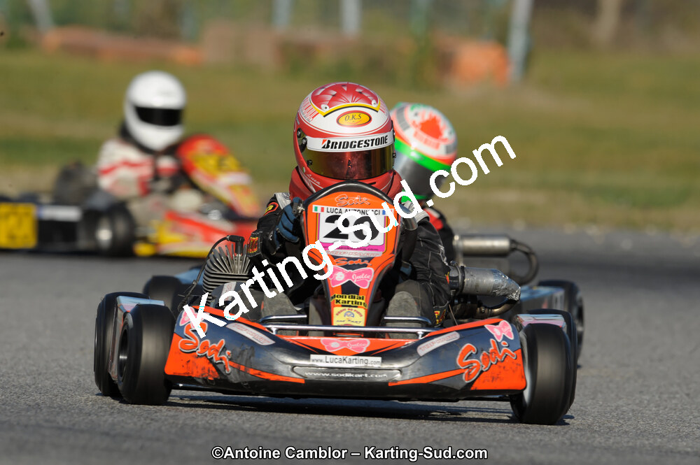 Luca ANTONUCCI — 27/11/2011 : 5ème manche du Championnat du Sud à Lavelanet (Photos Antoine Camblor) 2011 — karting