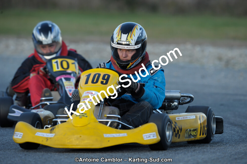 Thomas SUZANNE — 27/11/2011 : 5ème manche du Championnat du Sud à Lavelanet (Photos Antoine Camblor) 2011 — karting