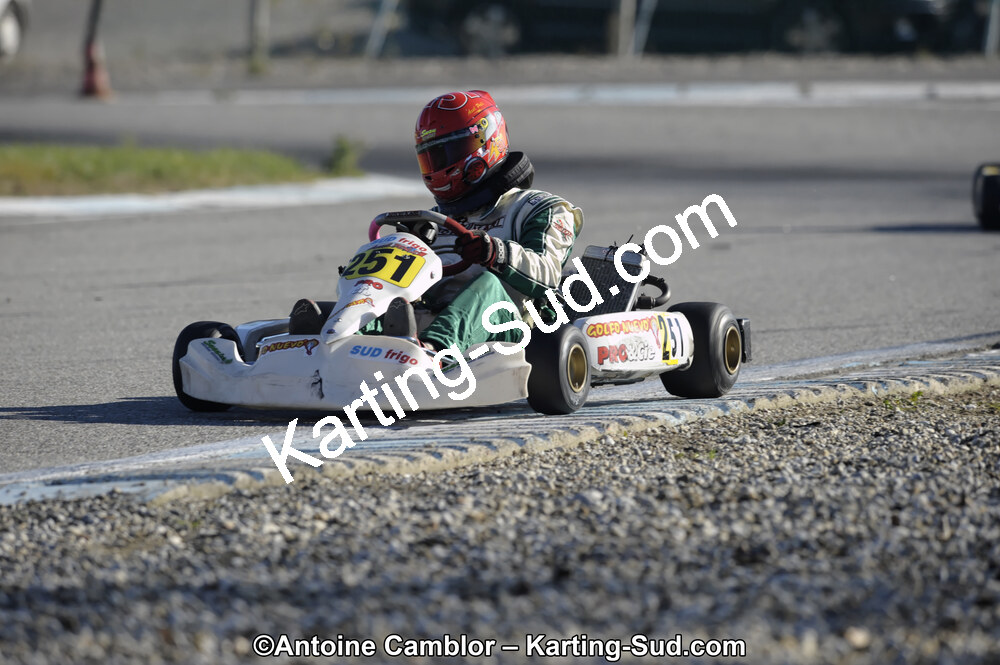 Axel POLI — 27/11/2011 : 5ème manche du Championnat du Sud à Lavelanet (Photos Antoine Camblor) 2011 — karting