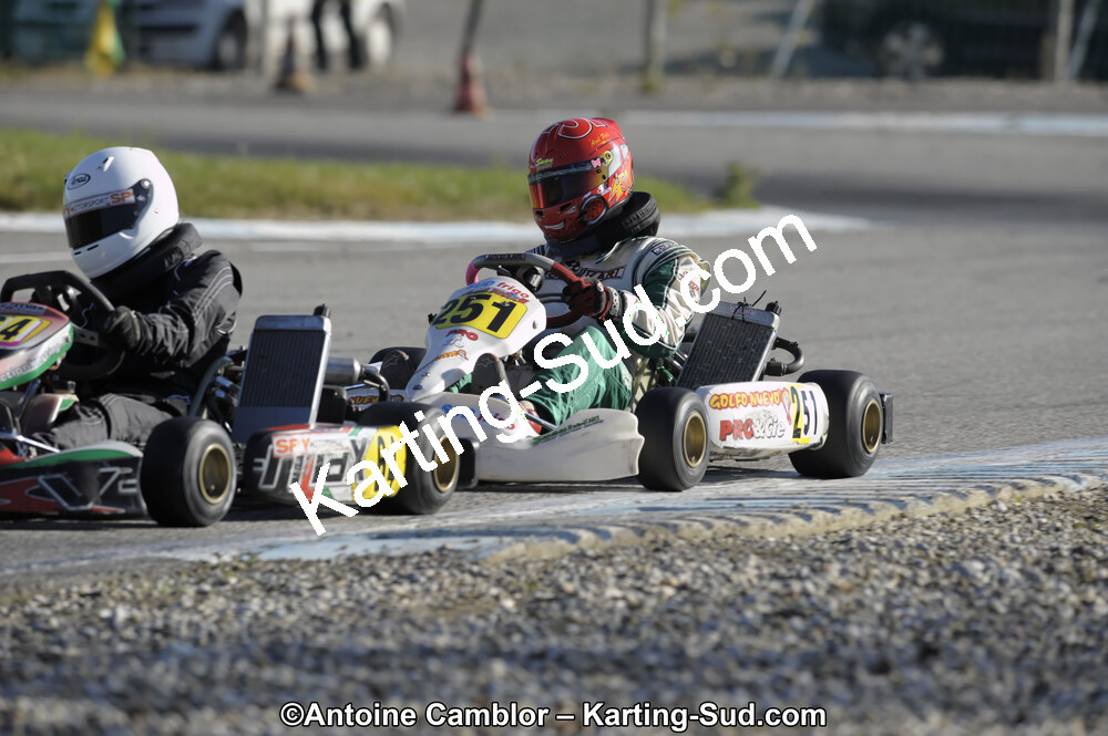Axel POLI — 27/11/2011 : 5ème manche du Championnat du Sud à Lavelanet (Photos Antoine Camblor) 2011 — karting