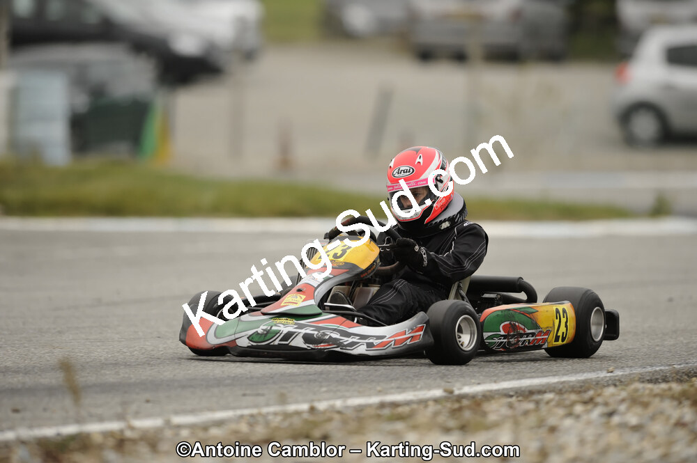 Olivia PAREDE — 27/11/2011 : 5ème manche du Championnat du Sud à Lavelanet (Photos Antoine Camblor) 2011 — karting