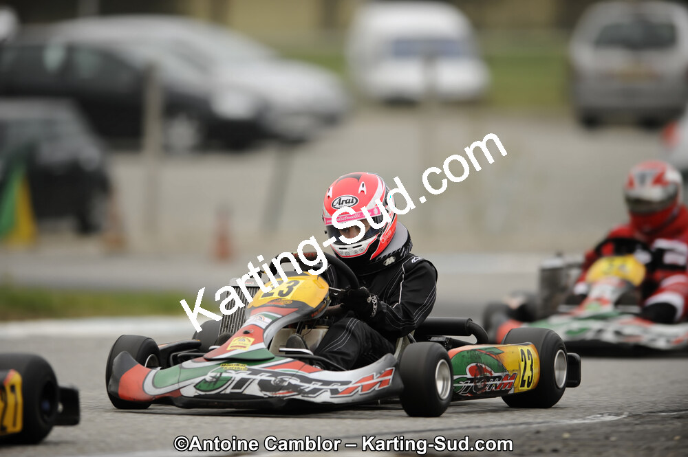 Olivia PAREDE — 27/11/2011 : 5ème manche du Championnat du Sud à Lavelanet (Photos Antoine Camblor) 2011 — karting