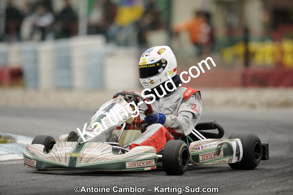 Enzo FELICIONI — 27/11/2011 : 5ème manche du Championnat du Sud à Lavelanet (Photos Antoine Camblor) 2011 — karting