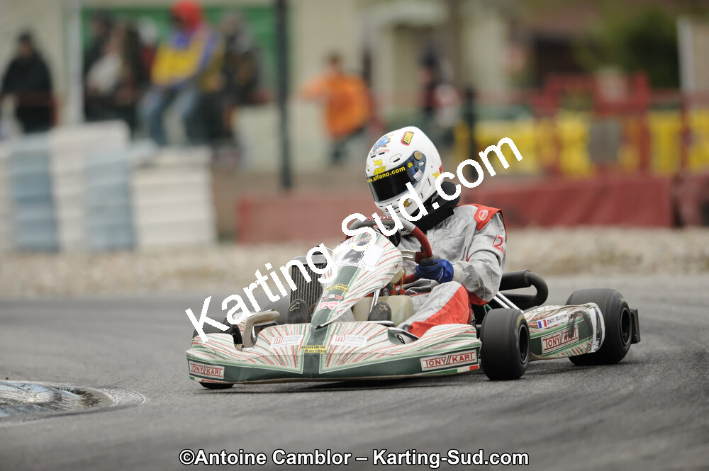 Enzo FELICIONI — 27/11/2011 : 5ème manche du Championnat du Sud à Lavelanet (Photos Antoine Camblor) 2011 — karting