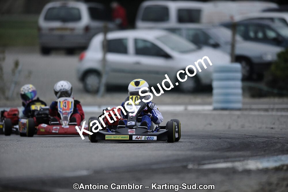 Julien CHASTANET — 27/11/2011 : 5ème manche du Championnat du Sud à Lavelanet (Photos Antoine Camblor) 2011 — karting