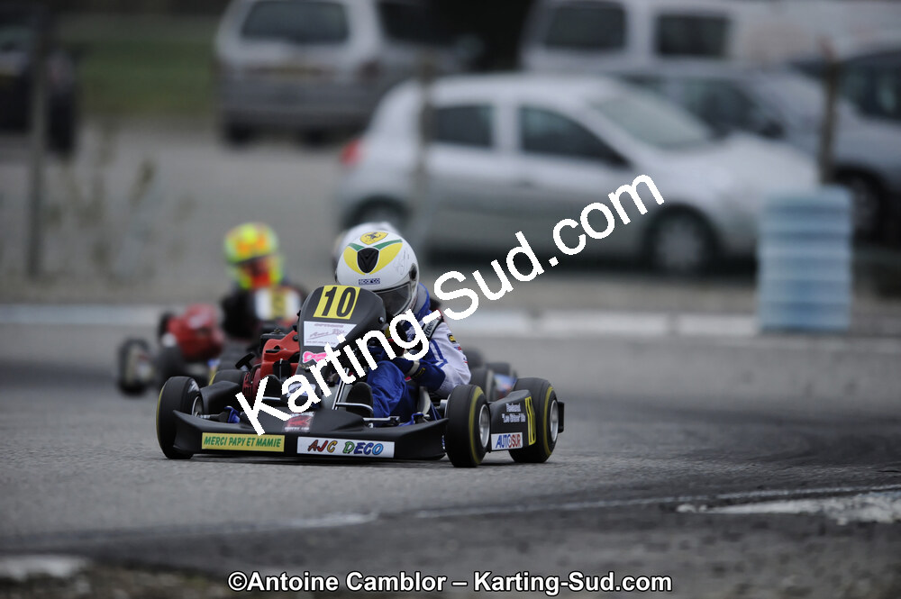 Julien CHASTANET — 27/11/2011 : 5ème manche du Championnat du Sud à Lavelanet (Photos Antoine Camblor) 2011 — karting