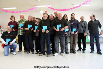 08/01/2012 : Remise des Trophées du Championnat du Sud 2012, Championnat Régional Languedoc-Roussillon 2012 et Championnat Midi-Pyrénées 2012 à Lavelanet (Photos Stéphane Agnus) 2012 — karting