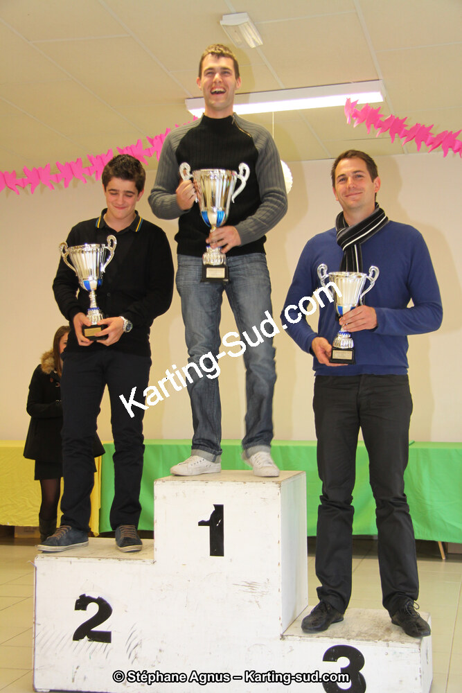 08/01/2012 : Remise des Trophées du Championnat du Sud 2012, Championnat Régional Languedoc-Roussillon 2012 et Championnat Midi-Pyrénées 2012 à Lavelanet (Photos Stéphane Agnus) 2012 — karting