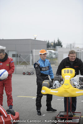 26/02/2012 : 1ère manche du Championnat du Sud 2012 et 1ère manche de la Coupe Aquitaine à Muret (Photos Antoine Camblor) 2012 — karting