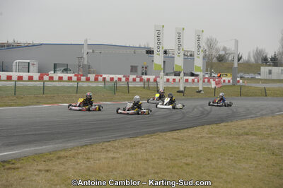 26/02/2012 : 1ère manche du Championnat du Sud 2012 et 1ère manche de la Coupe Aquitaine à Muret (Photos Antoine Camblor) 2012 — karting