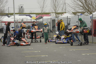 26/02/2012 : 1ère manche du Championnat du Sud 2012 et 1ère manche de la Coupe Aquitaine à Muret (Photos Antoine Camblor) 2012 — karting