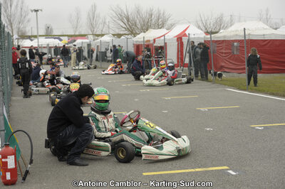 26/02/2012 : 1ère manche du Championnat du Sud 2012 et 1ère manche de la Coupe Aquitaine à Muret (Photos Antoine Camblor) 2012 — karting