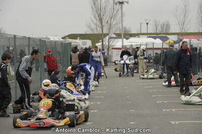 26/02/2012 : 1ère manche du Championnat du Sud 2012 et 1ère manche de la Coupe Aquitaine à Muret (Photos Antoine Camblor) 2012 — karting
