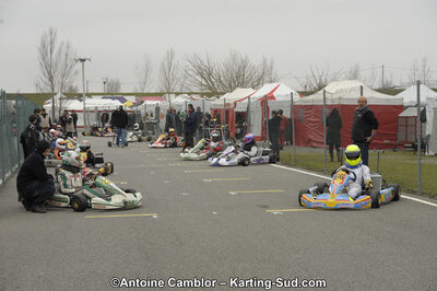 26/02/2012 : 1ère manche du Championnat du Sud 2012 et 1ère manche de la Coupe Aquitaine à Muret (Photos Antoine Camblor) 2012 — karting