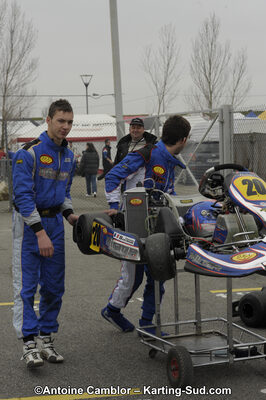 26/02/2012 : 1ère manche du Championnat du Sud 2012 et 1ère manche de la Coupe Aquitaine à Muret (Photos Antoine Camblor) 2012 — karting