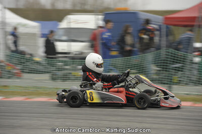 26/02/2012 : 1ère manche du Championnat du Sud 2012 et 1ère manche de la Coupe Aquitaine à Muret (Photos Antoine Camblor) 2012 — karting