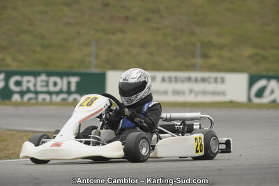 26/02/2012 : 1ère manche du Championnat du Sud 2012 et 1ère manche de la Coupe Aquitaine à Muret (Photos Antoine Camblor) 2012 — karting