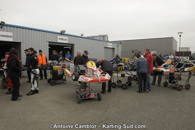 26/02/2012 : 1ère manche du Championnat du Sud 2012 et 1ère manche de la Coupe Aquitaine à Muret (Photos Antoine Camblor) 2012 — karting