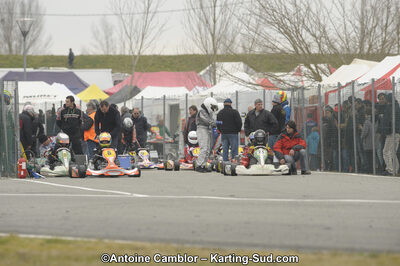 26/02/2012 : 1ère manche du Championnat du Sud 2012 et 1ère manche de la Coupe Aquitaine à Muret (Photos Antoine Camblor) 2012 — karting