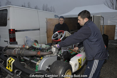 26/02/2012 : 1ère manche du Championnat du Sud 2012 et 1ère manche de la Coupe Aquitaine à Muret (Photos Antoine Camblor) 2012 — karting
