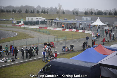 26/02/2012 : 1ère manche du Championnat du Sud 2012 et 1ère manche de la Coupe Aquitaine à Muret (Photos Antoine Camblor) 2012 — karting