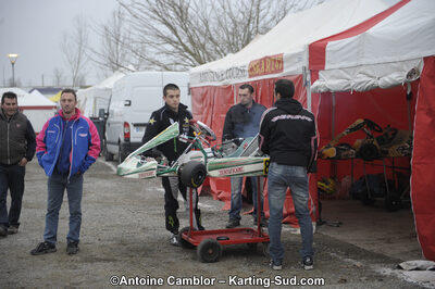 26/02/2012 : 1ère manche du Championnat du Sud 2012 et 1ère manche de la Coupe Aquitaine à Muret (Photos Antoine Camblor) 2012 — karting