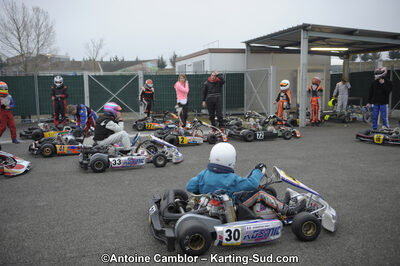 26/02/2012 : 1ère manche du Championnat du Sud 2012 et 1ère manche de la Coupe Aquitaine à Muret (Photos Antoine Camblor) 2012 — karting