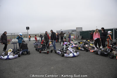 26/02/2012 : 1ère manche du Championnat du Sud 2012 et 1ère manche de la Coupe Aquitaine à Muret (Photos Antoine Camblor) 2012 — karting