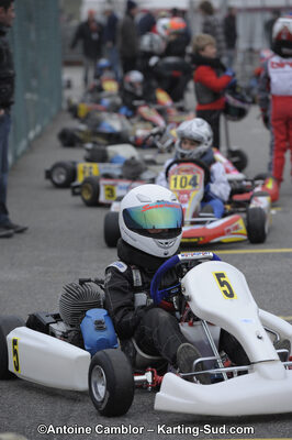 26/02/2012 : 1ère manche du Championnat du Sud 2012 et 1ère manche de la Coupe Aquitaine à Muret (Photos Antoine Camblor) 2012 — karting