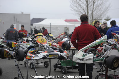 26/02/2012 : 1ère manche du Championnat du Sud 2012 et 1ère manche de la Coupe Aquitaine à Muret (Photos Antoine Camblor) 2012 — karting