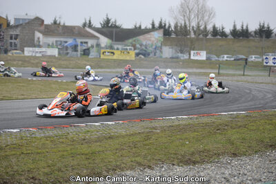 26/02/2012 : 1ère manche du Championnat du Sud 2012 et 1ère manche de la Coupe Aquitaine à Muret (Photos Antoine Camblor) 2012 — karting