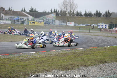 26/02/2012 : 1ère manche du Championnat du Sud 2012 et 1ère manche de la Coupe Aquitaine à Muret (Photos Antoine Camblor) 2012 — karting