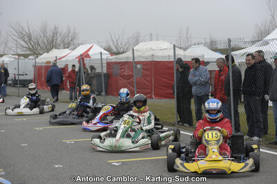 26/02/2012 : 1ère manche du Championnat du Sud 2012 et 1ère manche de la Coupe Aquitaine à Muret (Photos Antoine Camblor) 2012 — karting