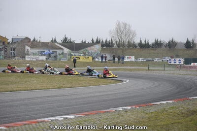 26/02/2012 : 1ère manche du Championnat du Sud 2012 et 1ère manche de la Coupe Aquitaine à Muret (Photos Antoine Camblor) 2012 — karting