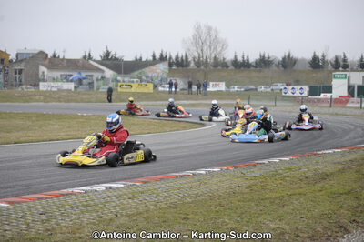 26/02/2012 : 1ère manche du Championnat du Sud 2012 et 1ère manche de la Coupe Aquitaine à Muret (Photos Antoine Camblor) 2012 — karting