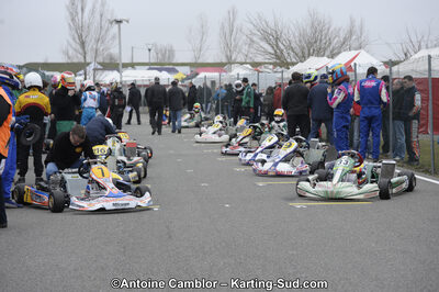 26/02/2012 : 1ère manche du Championnat du Sud 2012 et 1ère manche de la Coupe Aquitaine à Muret (Photos Antoine Camblor) 2012 — karting