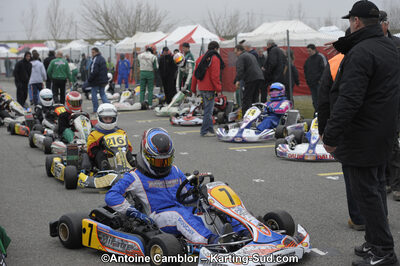 26/02/2012 : 1ère manche du Championnat du Sud 2012 et 1ère manche de la Coupe Aquitaine à Muret (Photos Antoine Camblor) 2012 — karting